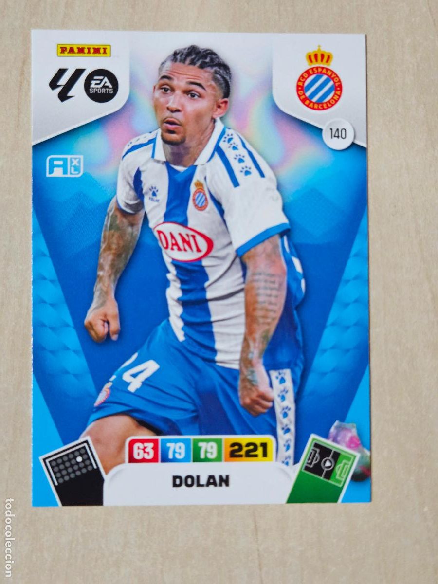 Football Stickers: FICHA N&ordm; 140 DOLAN - ADRENALYN 25 26 - PANINI 2025 - 26 - CROMO - ESPANYOL