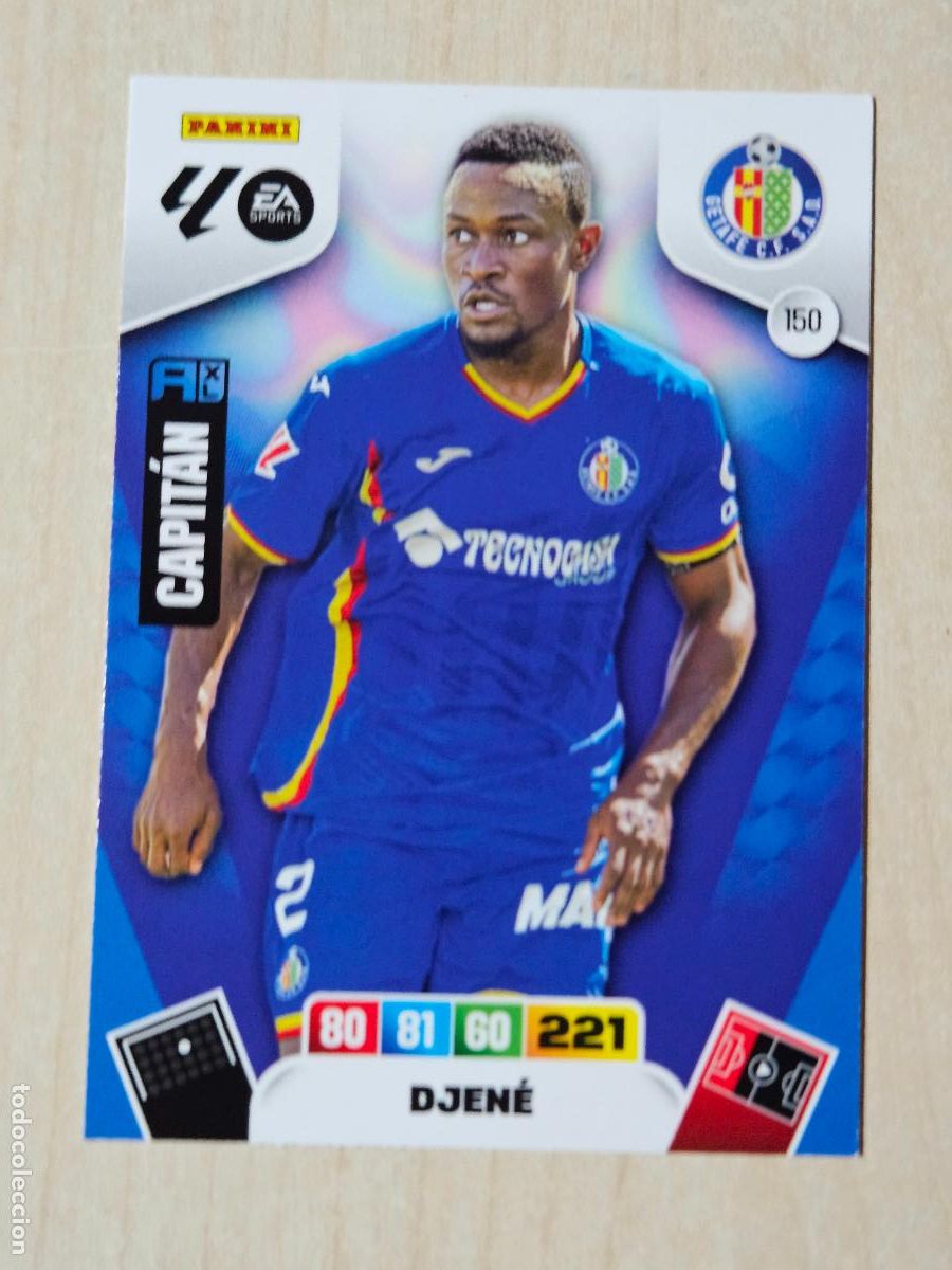 Fu&szlig;ball-Sticker: FICHA N&ordm; 150 DJENE - ADRENALYN 25 26 - PANINI 2025 - 26 - CROMO - GETAFE