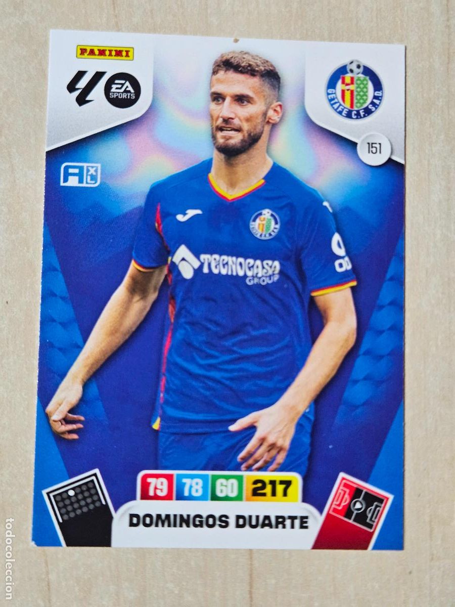 Cromos de F&uacute;tbol: FICHA N&ordm; 151 DOMINGOS DUARTE - ADRENALYN 25 26 - PANINI 2025 - 26 - CROMO - GETAFE