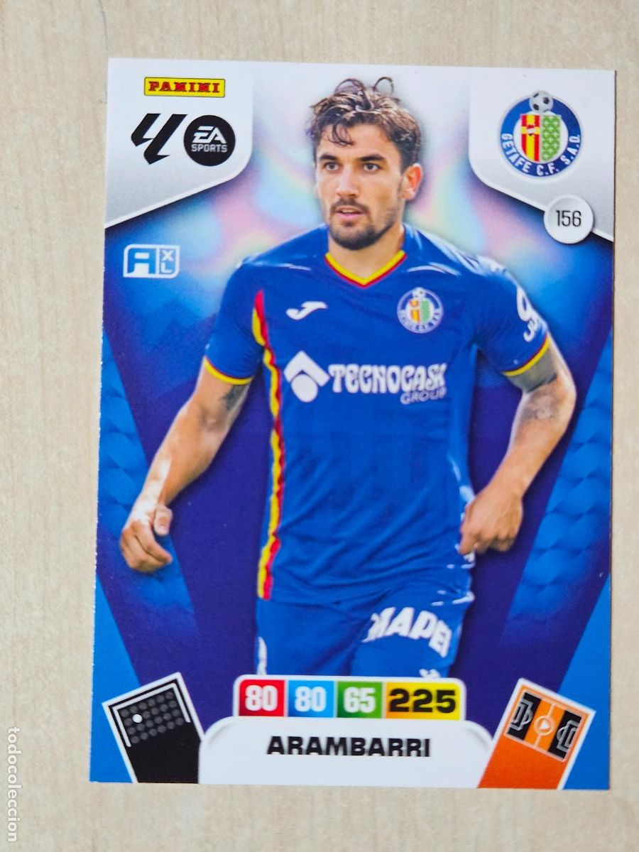 Fu&szlig;ball-Sticker: FICHA N&ordm; 156 ARAMBARRI - ADRENALYN 25 26 - PANINI 2025 - 26 - CROMO - GETAFE