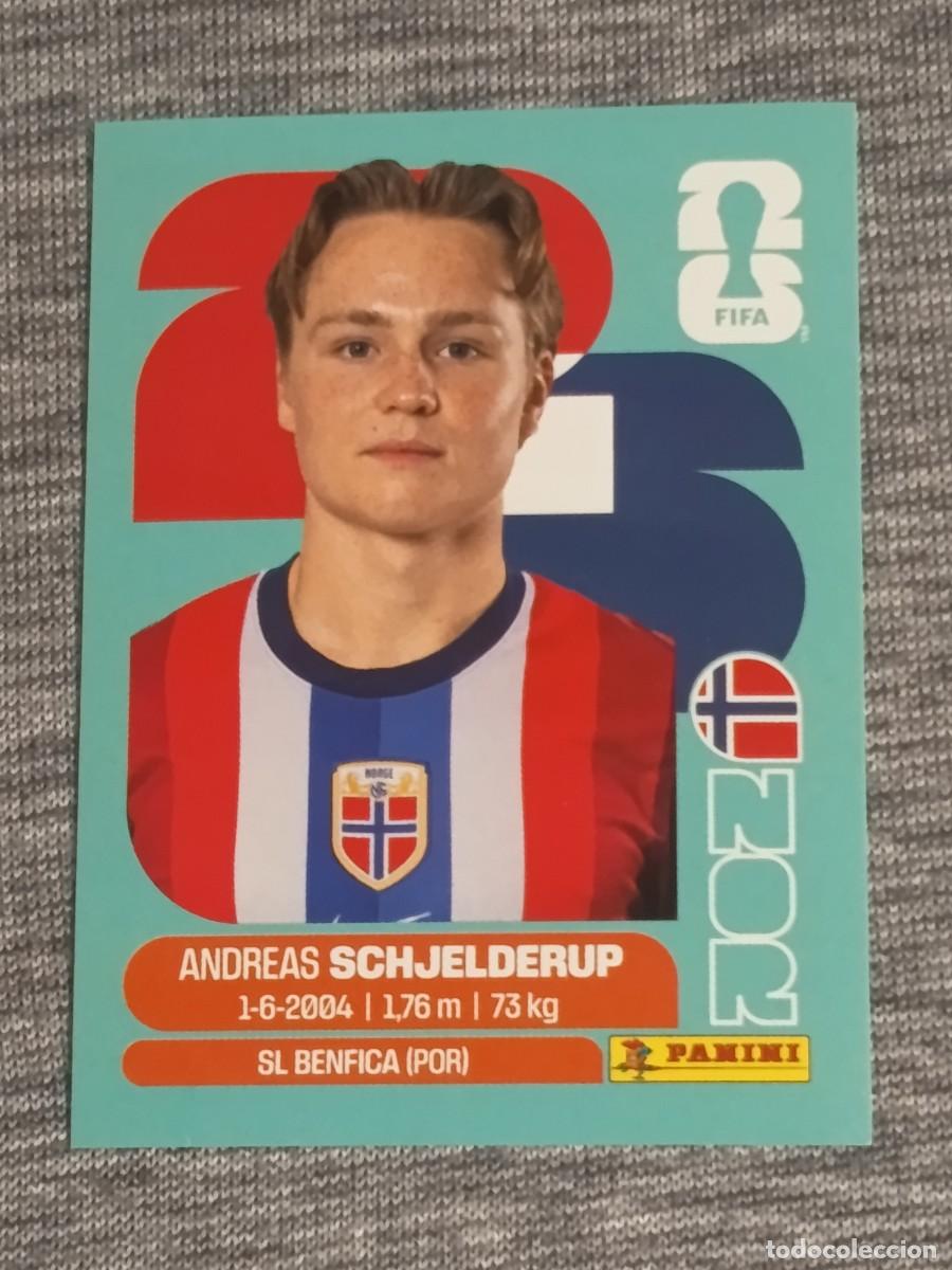 Fu&szlig;ball-Sticker: SCHJELDERUP NOR 12 STICKER MUNDIAL 2026 PANINI FIFA WORLD CUP NUEVO