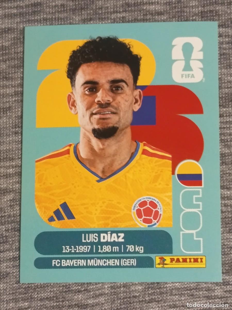Cromos de F&uacute;tbol: LUIS DIAZ COL 20 STICKER MUNDIAL 2026 PANINI FIFA WORLD CUP NUEVO