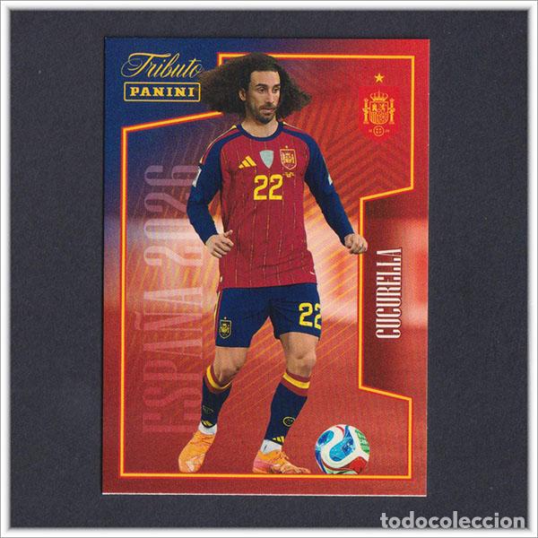 Cromos de F&uacute;tbol: TRIBUTO SELECCI&Oacute;N ESPA&Ntilde;OLA 2010 2026 PANINI CUCURELLA 48 ESPA&Ntilde;A COLECCI&Oacute;N LIGA ALBUM MUNDIAL