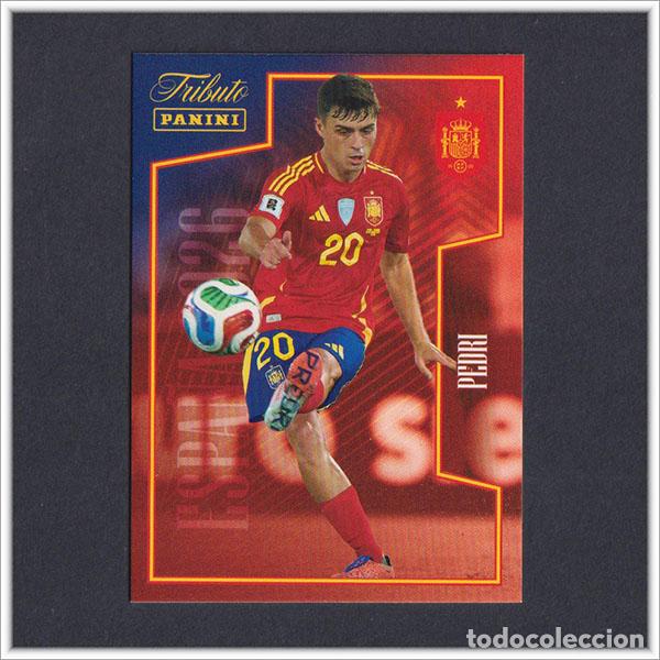 Cromos de F&uacute;tbol: TRIBUTO SELECCI&Oacute;N ESPA&Ntilde;OLA 2010 2026 PANINI PEDRI 52 ESPA&Ntilde;A COLECCI&Oacute;N LIGA ALBUM MUNDIAL