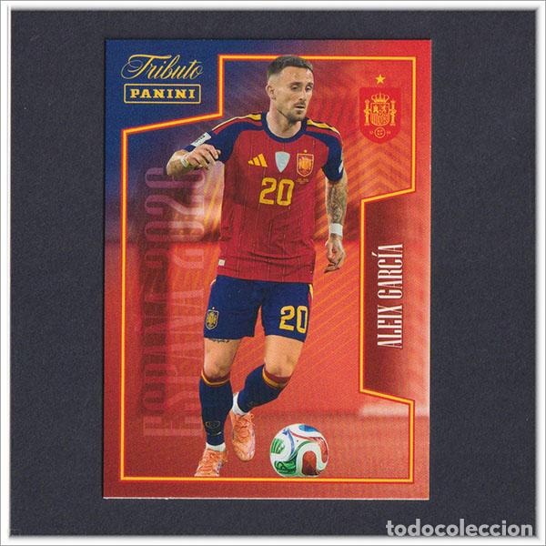 Cromos de F&uacute;tbol: TRIBUTO SELECCI&Oacute;N ESPA&Ntilde;OLA 2010 2026 PANINI ALEIX GARC&Iacute;A 53 ESPA&Ntilde;A COLECCI&Oacute;N LIGA ALBUM MUNDIAL