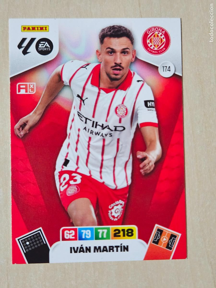 Cromos de F&uacute;tbol: FICHA N&ordm; 174 IVAN MARTIN - ADRENALYN 25 26 - PANINI 2025 - 26 - CROMO - GIRONA