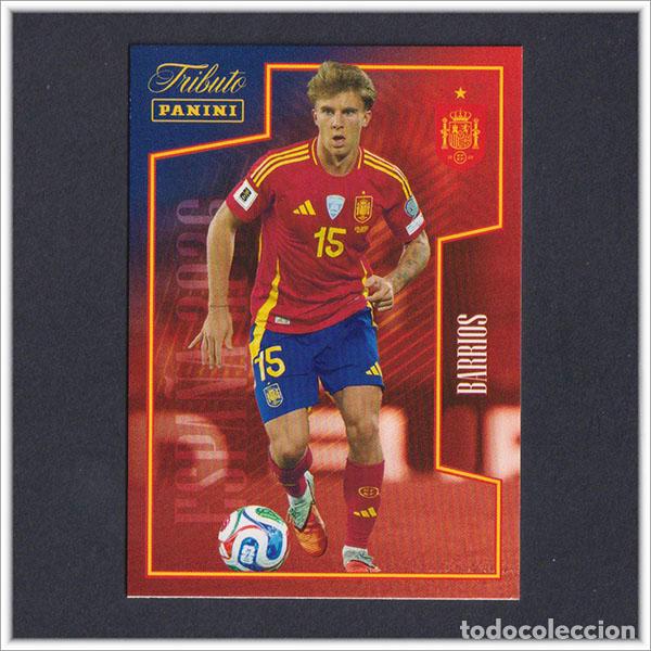Cromos de F&uacute;tbol: TRIBUTO SELECCI&Oacute;N ESPA&Ntilde;OLA 2010 2026 PANINI BARRIOS 57 ESPA&Ntilde;A COLECCI&Oacute;N LIGA ALBUM MUNDIAL