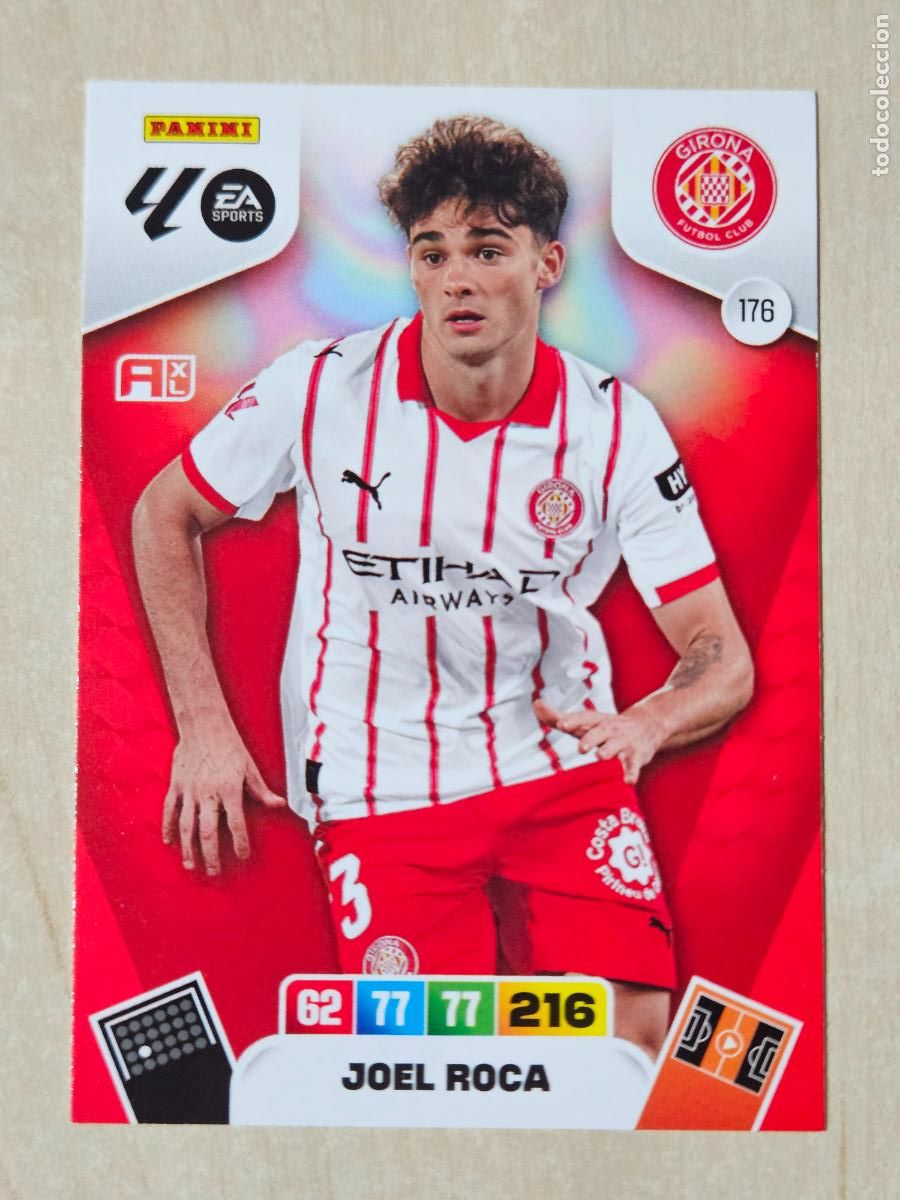 Cromos de F&uacute;tbol: FICHA N&ordm; 176 JOEL ROCA - ADRENALYN 25 26 - PANINI 2025 - 26 - CROMO - GIRONA