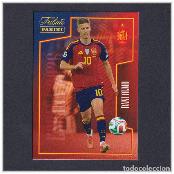 Cromos de F&uacute;tbol: TRIBUTO SELECCI&Oacute;N ESPA&Ntilde;OLA 2010 2026 PANINI DANI OLMO 60 ESPA&Ntilde;A COLECCI&Oacute;N LIGA ALBUM MUNDIAL