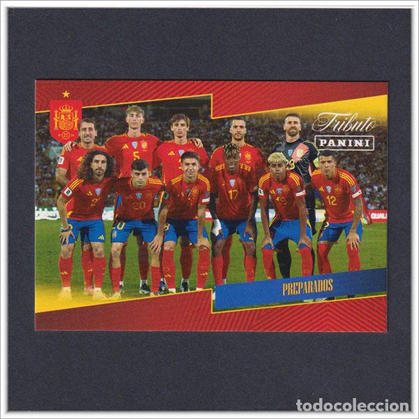 Cromos de F&uacute;tbol: TRIBUTO SELECCI&Oacute;N ESPA&Ntilde;OLA 2010 2026 PANINI ALINEACI&Oacute;N LAMINE YAMAL 69 ESPA&Ntilde;A COLECCI&Oacute;N LIGA MUNDIAL