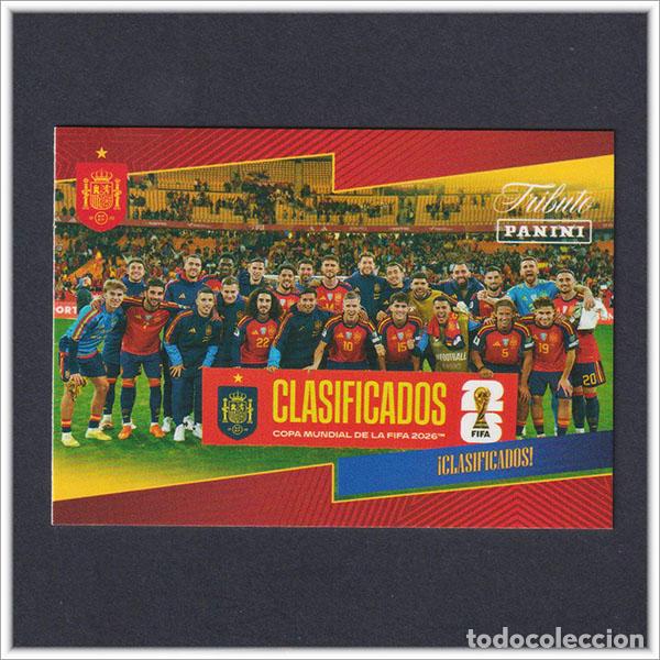 Cromos de F&uacute;tbol: TRIBUTO SELECCI&Oacute;N ESPA&Ntilde;OLA 2010 2026 PANINI EQUIPO FERM&Iacute;N DANI OLMO 70 ESPA&Ntilde;A COLECCI&Oacute;N LIGA MUNDIAL