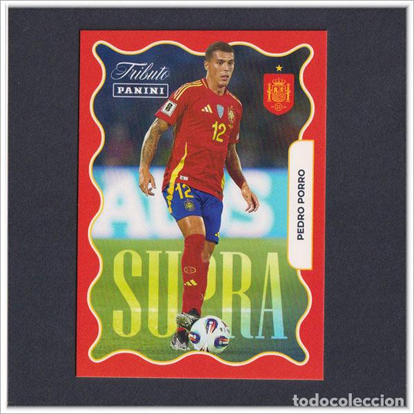 Cromos de F&uacute;tbol: TRIBUTO SELECCI&Oacute;N ESPA&Ntilde;OLA 2010 2026 PANINI PEDRO PORRO 72 ESPA&Ntilde;A COLECCI&Oacute;N LIGA ALBUM MUNDIAL