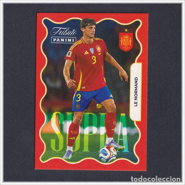 Cromos de F&uacute;tbol: TRIBUTO SELECCI&Oacute;N ESPA&Ntilde;OLA 2010 2026 PANINI LE NORMAND 73 ESPA&Ntilde;A COLECCI&Oacute;N LIGA ALBUM MUNDIAL