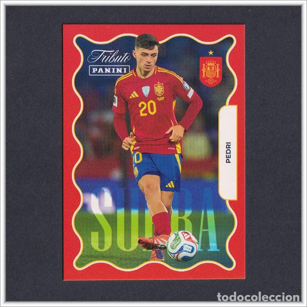Cromos de F&uacute;tbol: TRIBUTO SELECCI&Oacute;N ESPA&Ntilde;OLA 2010 2026 PANINI PEDRI 77 ESPA&Ntilde;A COLECCI&Oacute;N LIGA ALBUM MUNDIAL