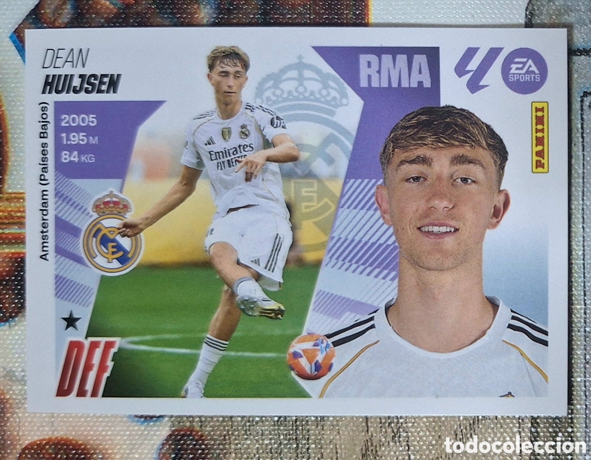 Cromos de F&uacute;tbol: Huijsen N&ordm; 1 &uacute;ltimos Fichajes 2025 2026 liga este