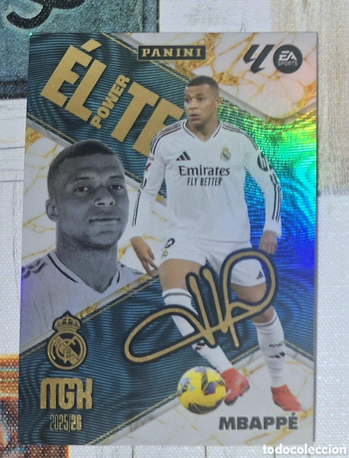 Cromos de F&uacute;tbol: Mbappe Elite Megacrack 2025 2026