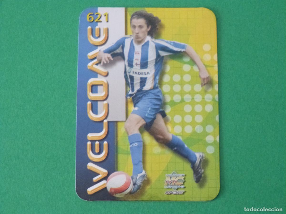 Cromos de F&uacute;tbol: TRADING CARD FUTBOL GUARDADO DEPORTIVO LA CORU&Ntilde;A BRILLO N 621 FICHAS LIGA MUNDICROMO 2007-2008/07-08