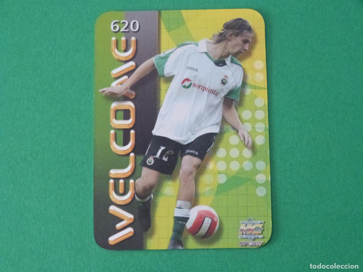 Cromos de F&uacute;tbol: TRADING CARD FUTBOL SMOLAREK RACING DE SANTANDER BRILLO N 620 FICHAS LIGA MUNDICROMO 2007-2008/07-08