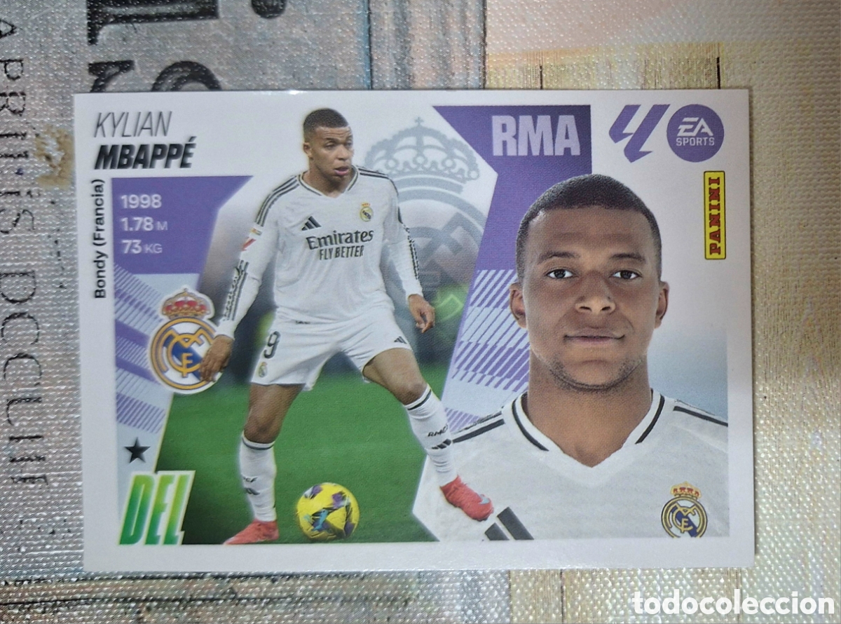 Cromos de F&uacute;tbol: Mbappe - 2025 2026 Liga Este