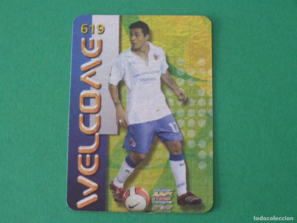 Cromos de F&uacute;tbol: TRADING CARD FUTBOL MATUZALEM REAL ZARAGOZA B JASPEADO N&ordm; 620 FICHAS LIGA MUNDICROMO 2007-2008/07-08