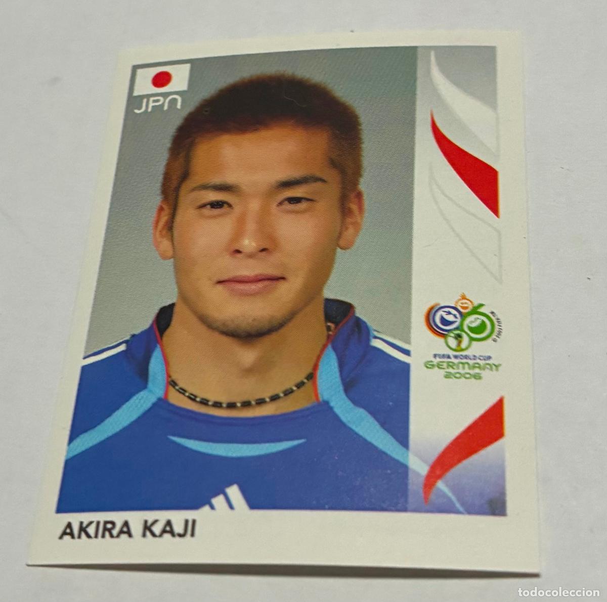 Figurine di Calcio: CROMO FUTBOL MUNDIAL ALEMANIA 2006 PANINI, Numero 438, AKIRA KAJI, Japon