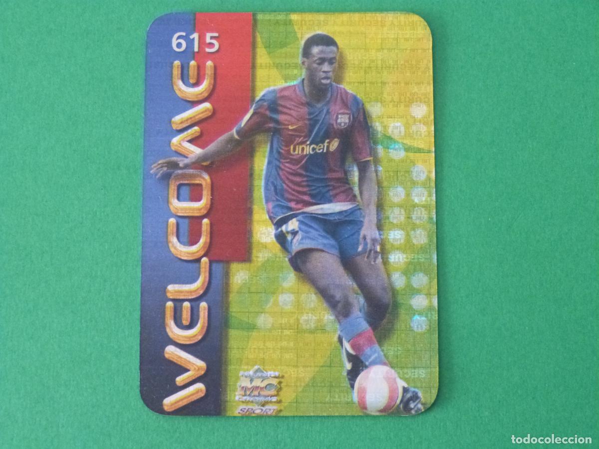 Football Stickers: TRADING CARD FUTBOL TOURE FC BARCELONA BRILLO SECURITY N&ordm; 616 FICHAS LIGA MUNDICROMO 2007-2008/07-08