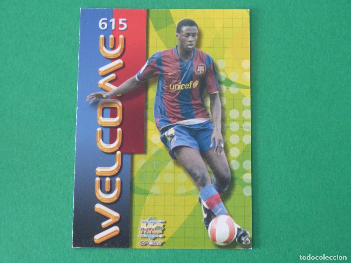 Football Stickers: TRADING CARD FUTBOL TOURE F.C. BARCELONA MATE N&ordm; 616 FICHAS LIGA MUNDICROMO 2007-2008/07-08