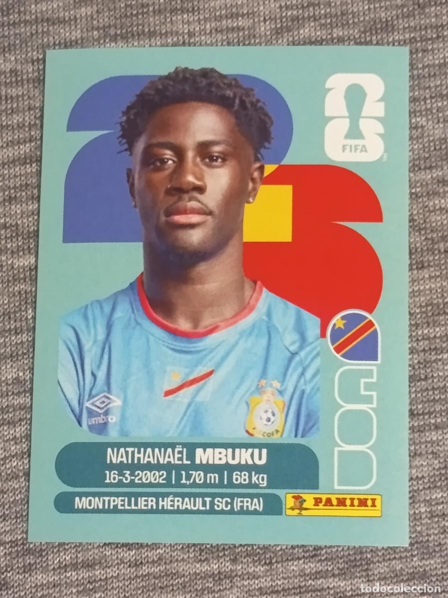 Cromos de F&uacute;tbol: MBUKU COD 20 STICKER MUNDIAL 2026 PANINI FIFA WORLD CUP NUEVO
