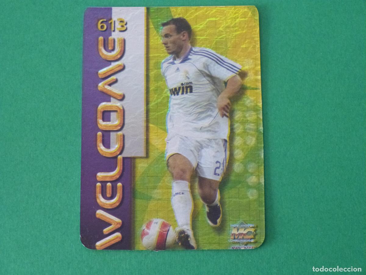 Cromos de F&uacute;tbol: TRADING CARD FUTBOL SNEIJDER REAL MADRID CF B. JASPEADO N 613 FICHAS LIGA MUNDICROMO 2007-2008/07-08