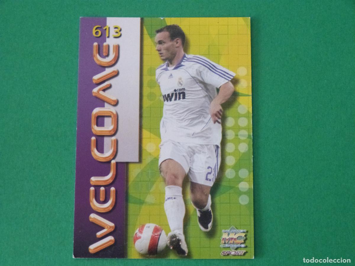 Cromos de F&uacute;tbol: TRADING CARD FUTBOL SNEIJDER REAL MADRID C.F. MATE N&ordm; 613 FICHAS LIGA MUNDICROMO 2007-2008/07-08