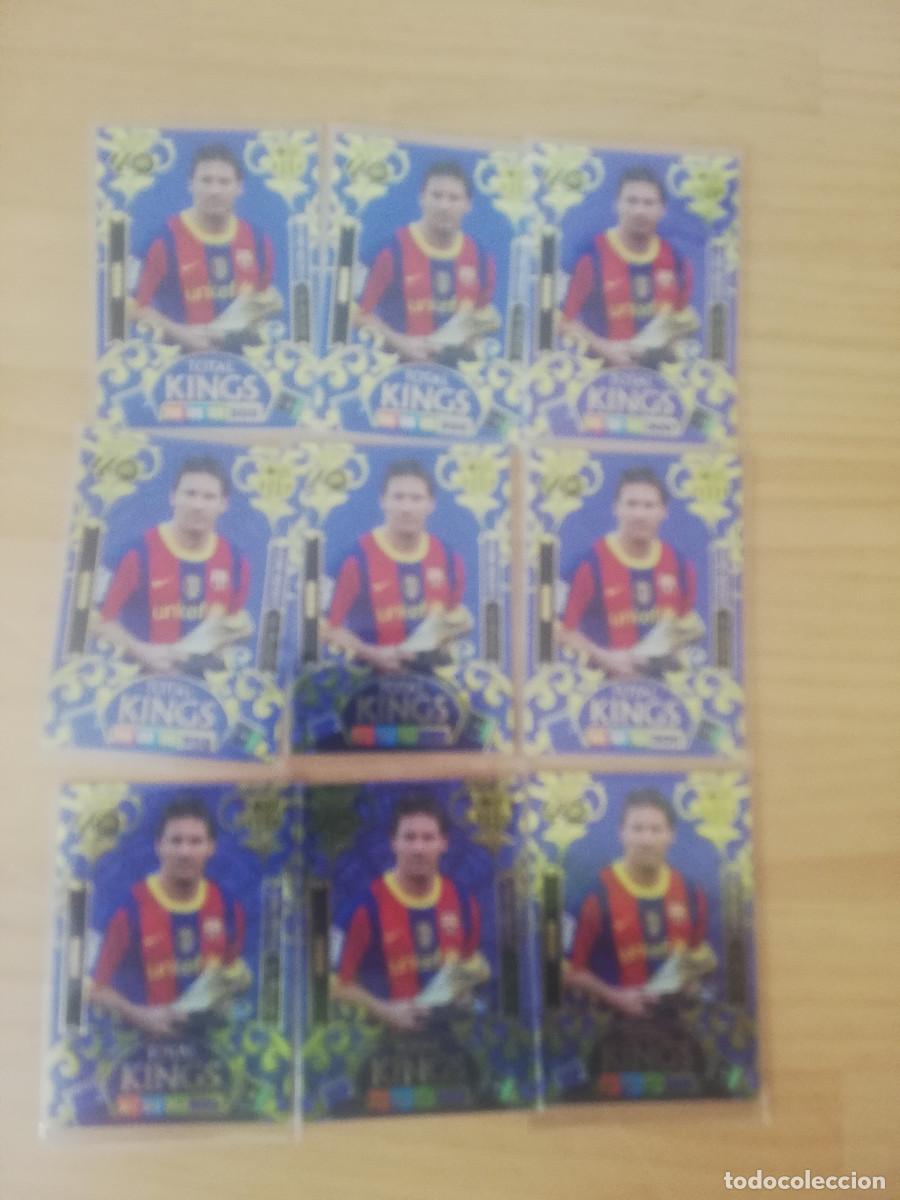 Cromos de Futebol: Messi (x9) Total Kings (2009/2010) Adrenalyn