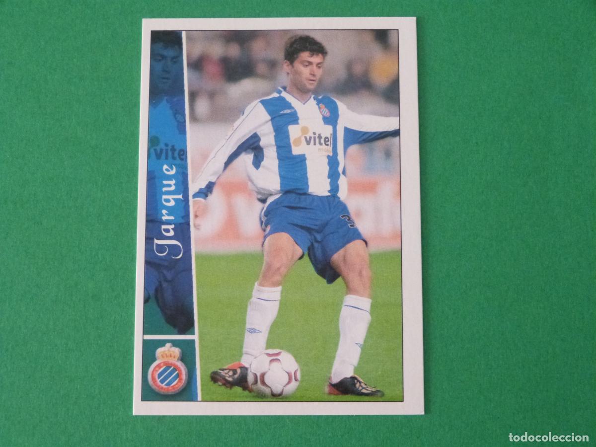 Cromos de F&uacute;tbol: TRADING CARD FUTBOL JARQUE R.C.D. ESPA&Ntilde;OL-ESPANYOL N&ordm; 655 + FICHAS LIGA MUNDICROMO 2002-2003/02-03