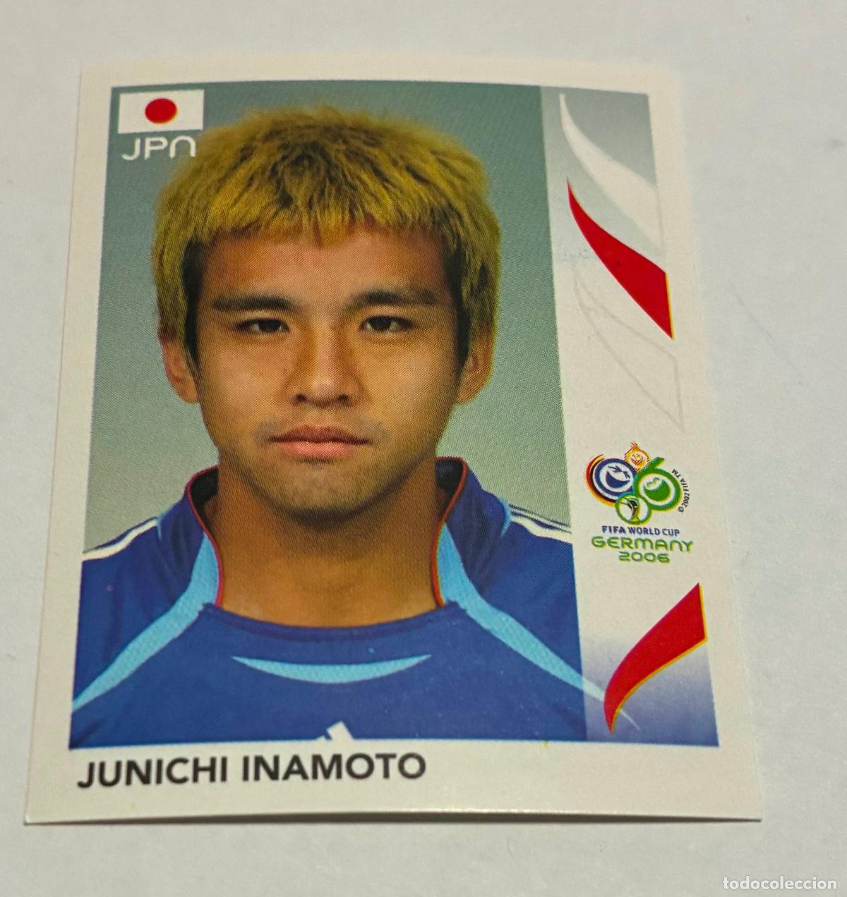 Cromos de F&uacute;tbol: CROMO FUTBOL MUNDIAL ALEMANIA 2006, PANINI, Numero 445, JUNICHI INAMOTO, Japon