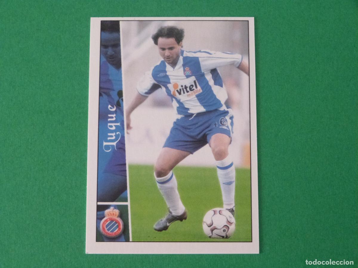 Cromos de F&uacute;tbol: TRADING CARD FUTBOL LUQUE R.C.D. ESPA&Ntilde;OL-ESPANYOL N&ordm; 612 + FICHAS LIGA MUNDICROMO 2002-2003/02-03