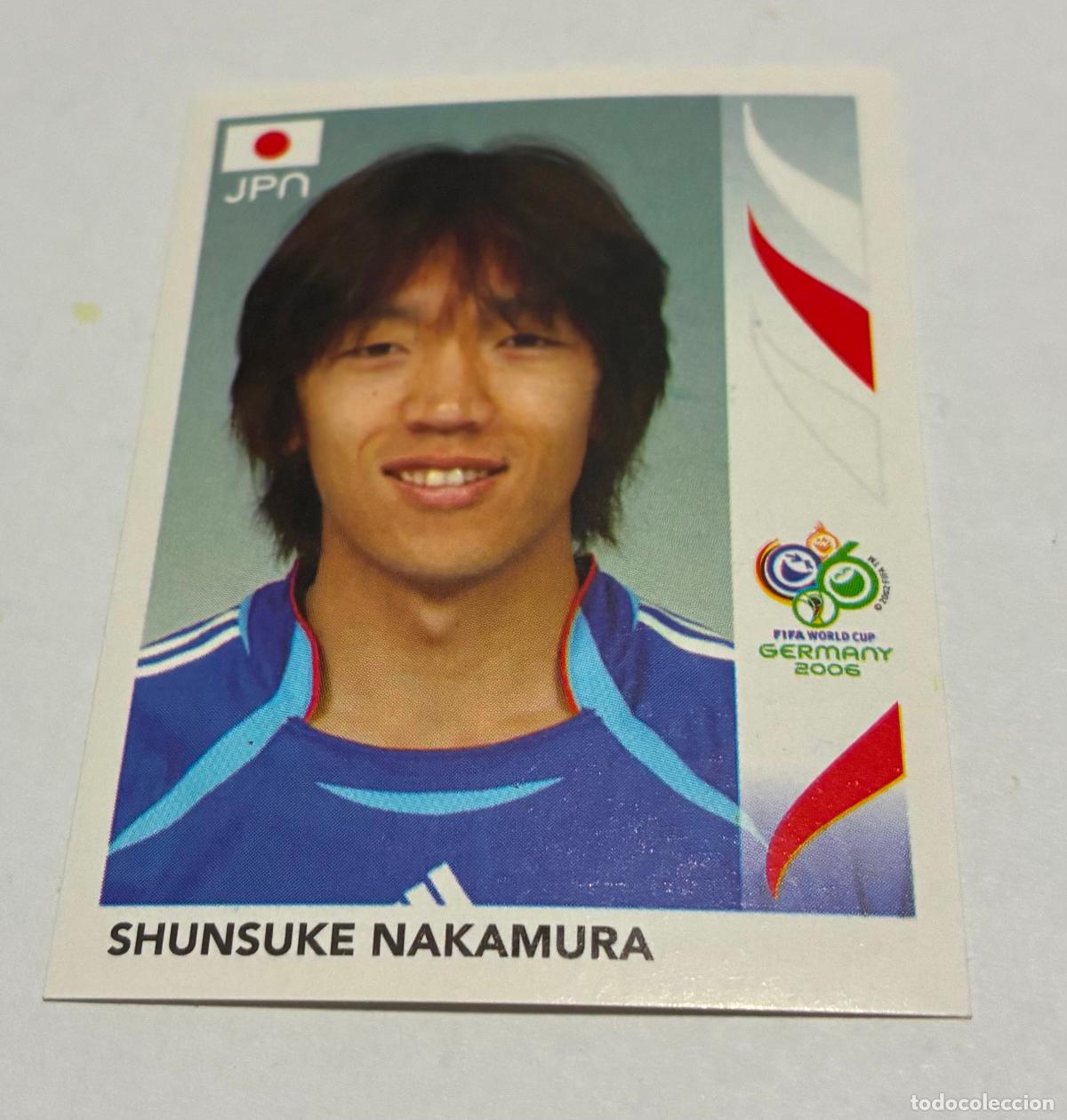Figurine di Calcio: CROMO FUTBOL MUNDIAL ALEMANIA 2006, PANINI, Numero 446, SHUNSUKE NAKAMURA, Japon