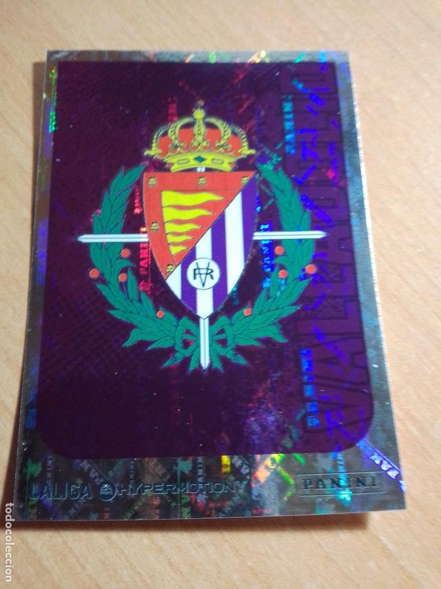 Cromos de Futebol: 382 ESCUDO DEL VALLADOLID 2&ordf; DIVISION HYPERMOTION 25 26 PANINI 2025 2026 NUEVO