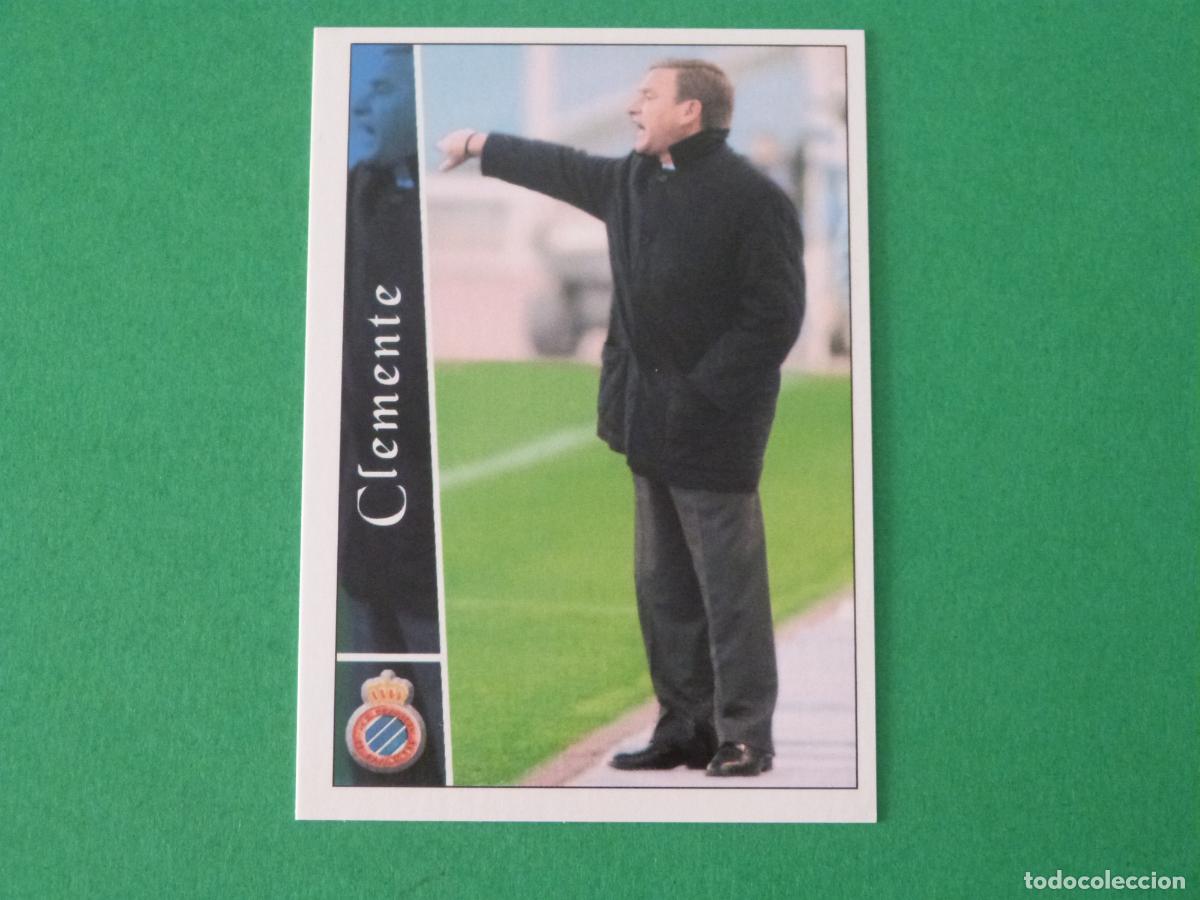 Cromos de Futebol: TRADING CARD FUTBOL CLEMENTE R.C.D. ESPA&Ntilde;OL-ESPANYOL N&ordm; 670 + FICHAS LIGA MUNDICROMO 2002-2003/02-03