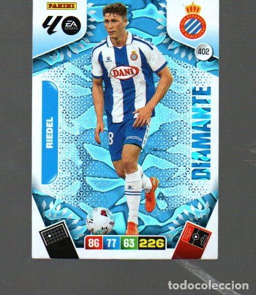 Cromos de Futebol: CROMO DE XL ADRENALYN LA LIGA 2025 / 26 DEL REAL ESPA&Ntilde;OL RIEDEL N&ordm; 402