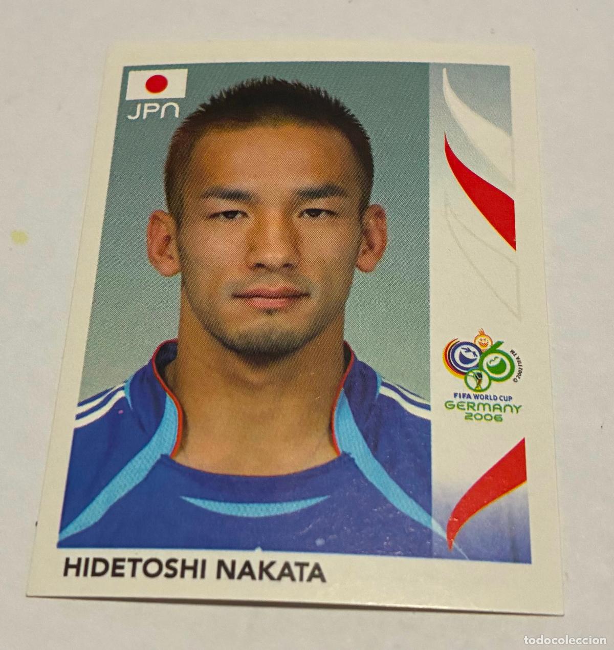 Cromos de Futebol: CROMO FUTBOL MUNDIAL ALEMANIA 2006, PANINI, Numero 447, HIDETOSHI NAKATA, Japon