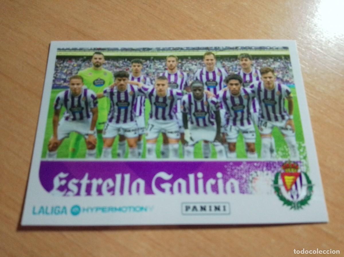Cromos de F&uacute;tbol: 383 PLANTILLA DEL VALLADOLID A 2&ordf; DIVISION HYPERMOTION 25 26 PANINI 2025 2026 NUEVO