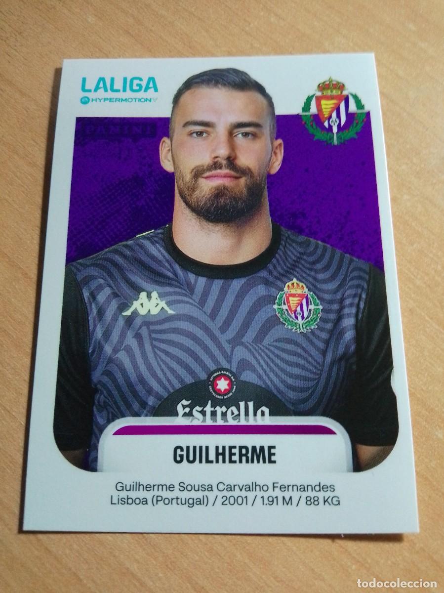 Cromos de F&uacute;tbol: 384 GUILHERME DEL VALLADOLID A 2&ordf; DIVISION HYPERMOTION 25 26 PANINI 2025 2026 NUEVO