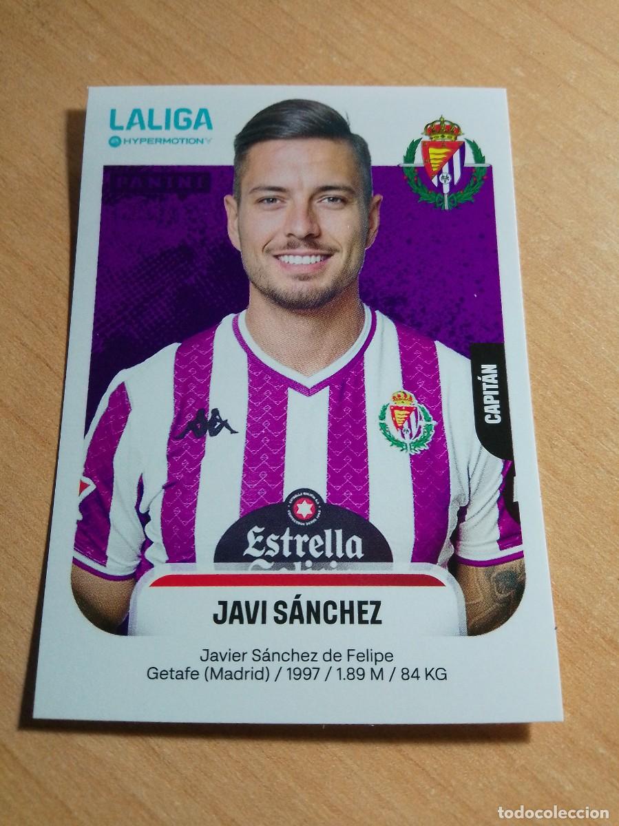 Figurine di Calcio: 388 A JAVI SANCHEZ DEL VALLADOLID 2&ordf; DIVISION HYPERMOTION 25 26 PANINI 2025 2026 NUEVO