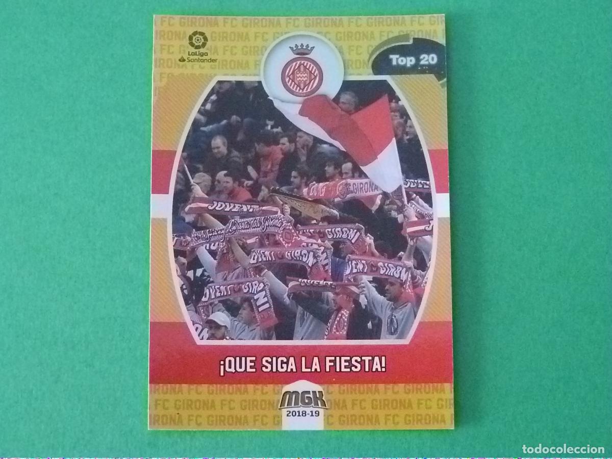 Cromos de Futebol: TRADING CARD FUTBOL TOP 20 GIRONA F.C. N&ordm; 266 LIGA MEGACRACKS 2018-2019/18-19 PANINI