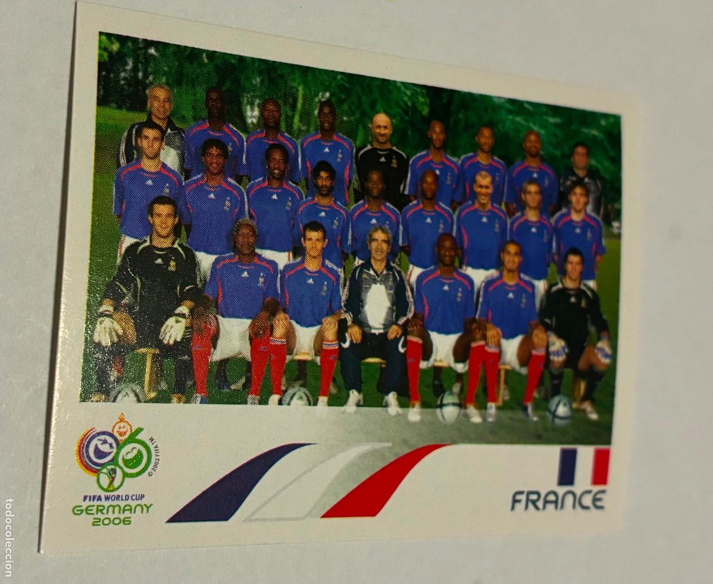 Cromos de Futebol: CROMO FUTBOL MUNDIAL ALEMANIA 2006, PANINI, Numero 454, ALINEACION FRANCIA