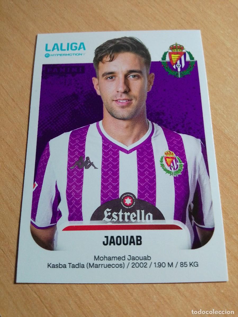 Cromos de F&uacute;tbol: 388 B JAOUAB DEL VALLADOLID A 2&ordf; DIVISION HYPERMOTION 25 26 PANINI 2025 2026 NUEVO