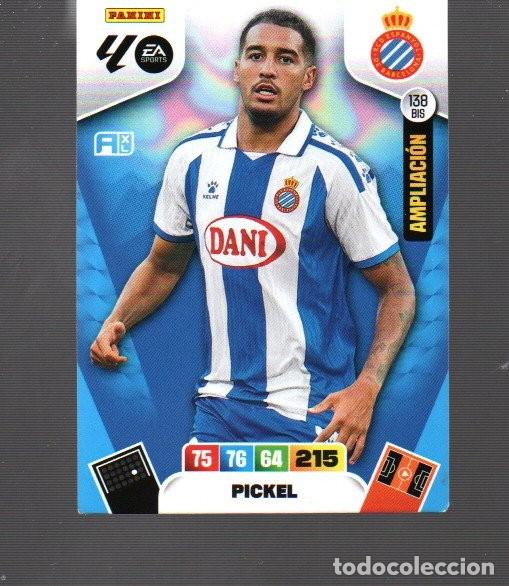 Cromos de F&uacute;tbol: CROMO DE XL ADRENALYN LA LIGA 2025 / 26 DEL REAL ESPA&Ntilde;OL DOLAN N&ordm; 140