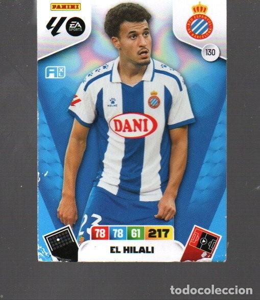 Cromos de F&uacute;tbol: CROMO DE XL ADRENALYN LA LIGA 2025 / 26 DEL REAL ESPA&Ntilde;OL EL HILALI N&ordm; 130