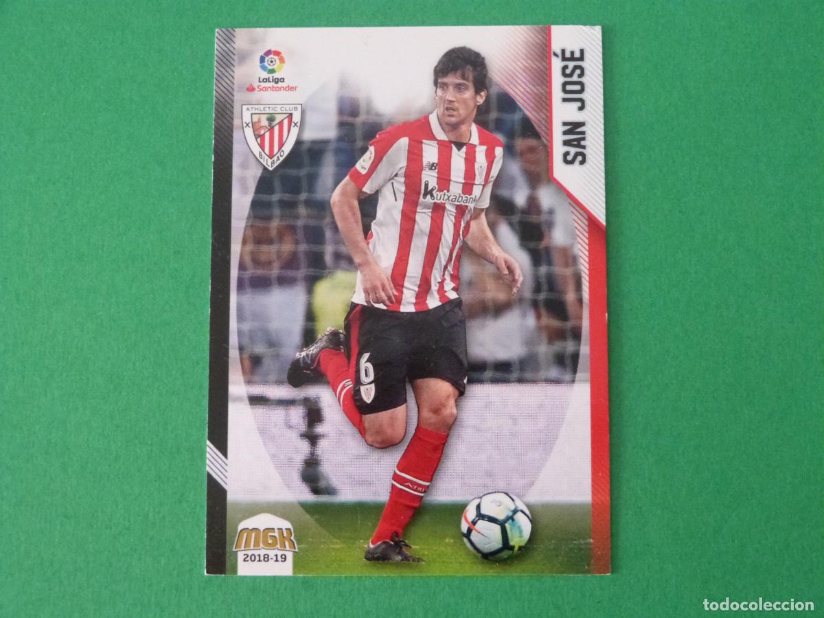 Cromos de F&uacute;tbol: TRADING CARD FUTBOL SAN JOSE ATH. BILBAO N&ordm; 39 LIGA MEGACRACKS 2018-2019/18-19 PANINI