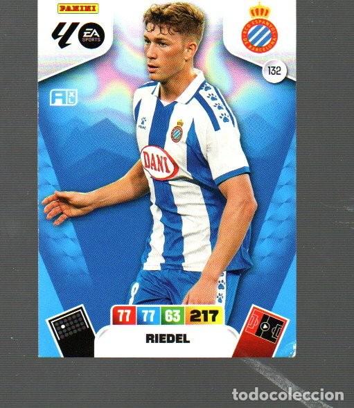Cromos de F&uacute;tbol: CROMO DE XL ADRENALYN LA LIGA 2025 / 26 DEL REAL ESPA&Ntilde;OL RIEDELI N&ordm; 132