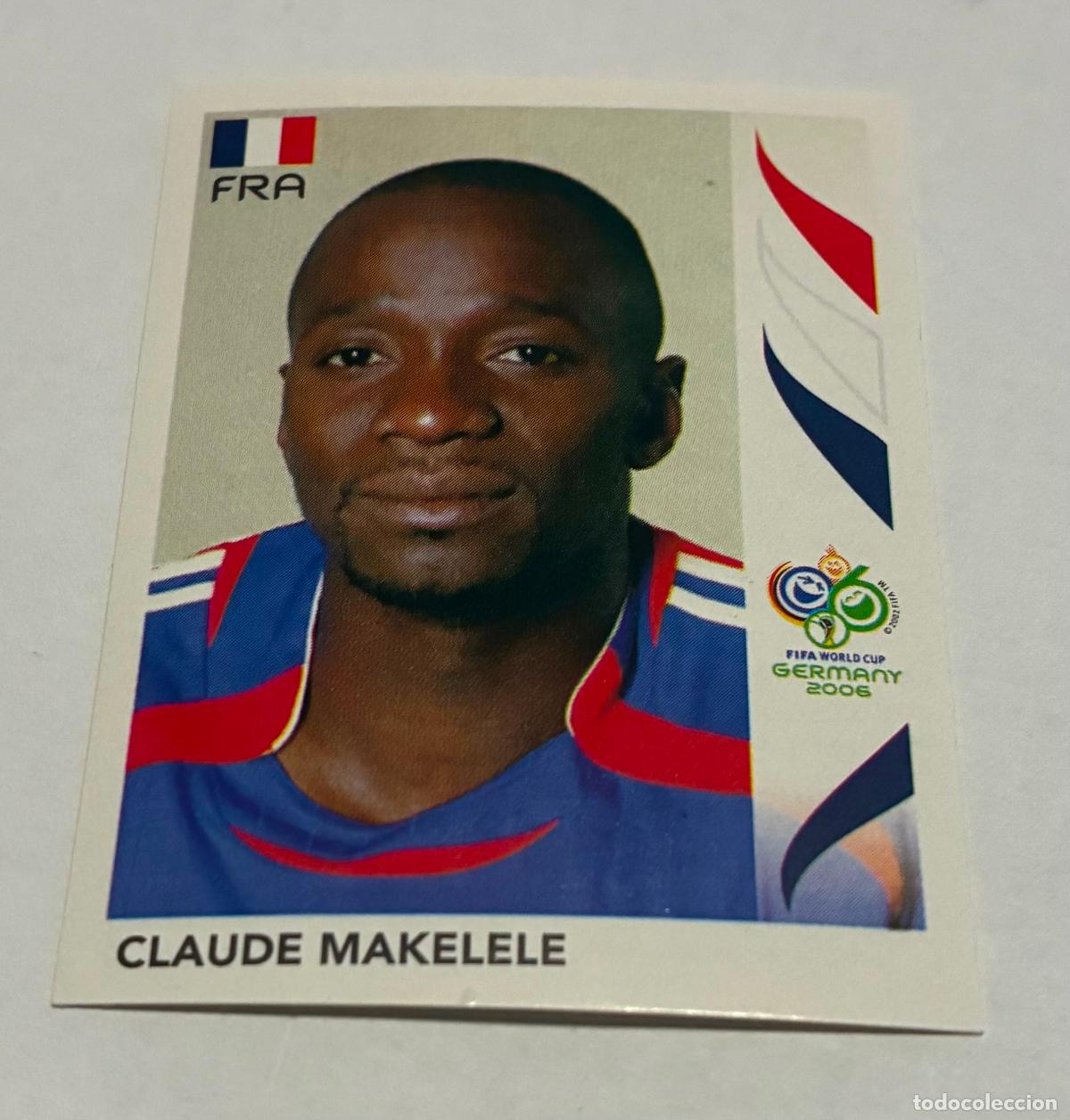 Cromos de F&uacute;tbol: CROMO FUTBOL MUNDIAL ALEMANIA 2006, PANINI, Numero 464, CLAUDE MAKELELE, Francia